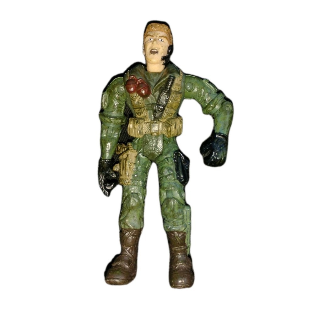 Lanard The Corps Commando Force Flashbang‎ 4" Action Figure (B) Poseable